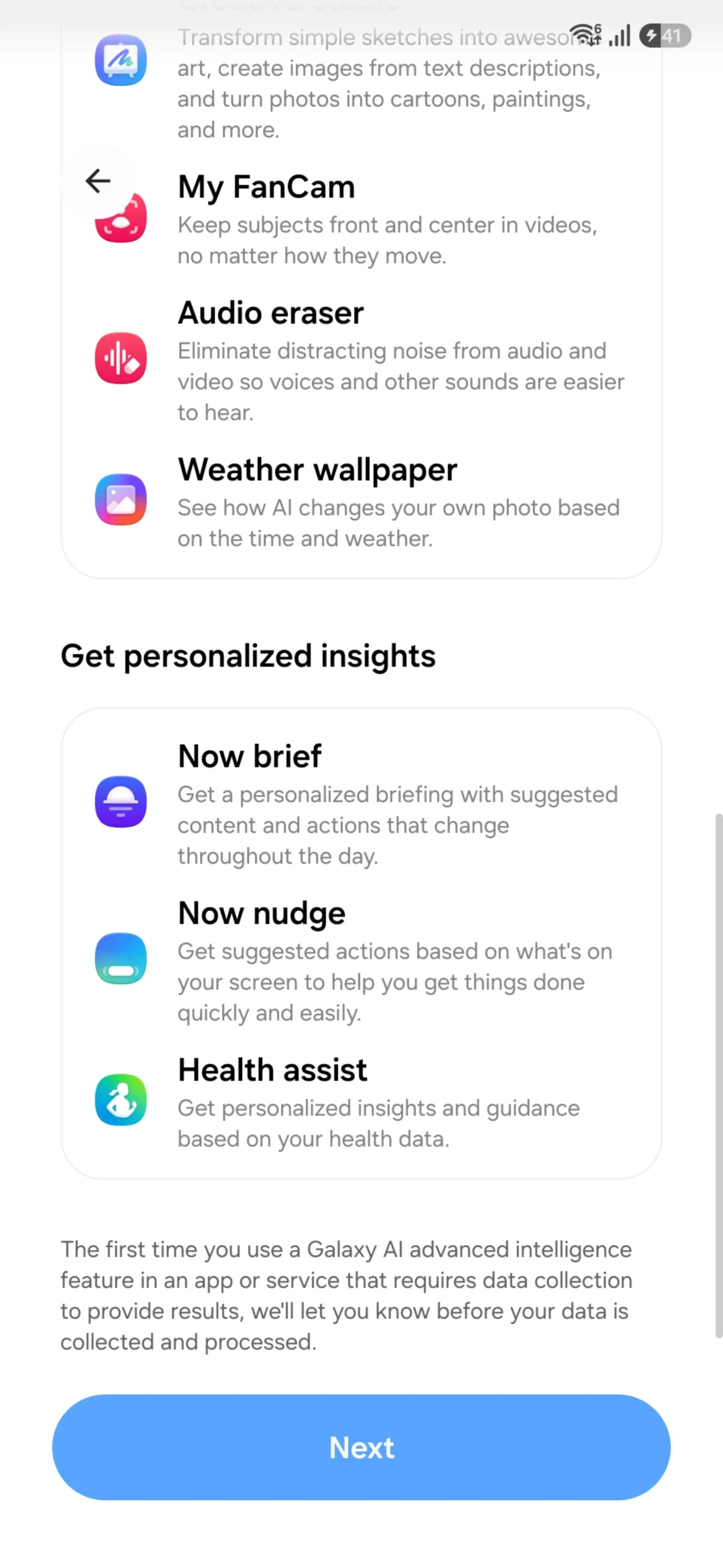 samsung galaxy s26 fe galaxy ai screenshots 1