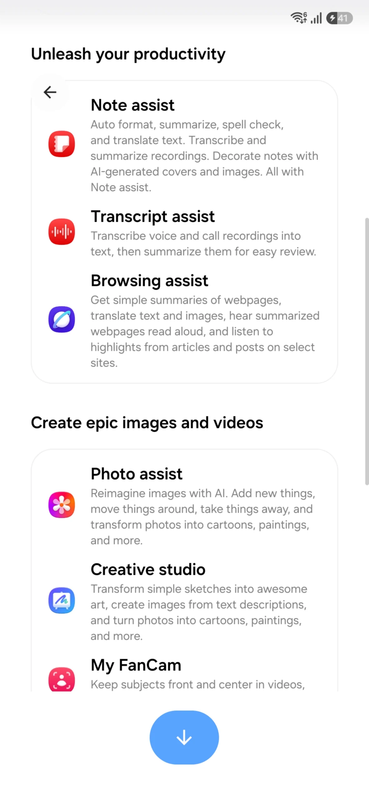 samsung galaxy s26 fe galaxy ai screenshots 2