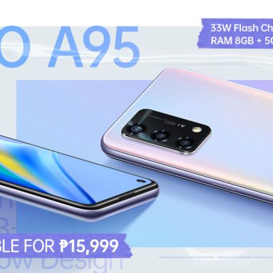OPPO A95 Launched in the Philippines, Priced