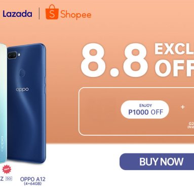 OPPO Kicks Off Its Super Sale Events on Lazada and Shopee This 8.8